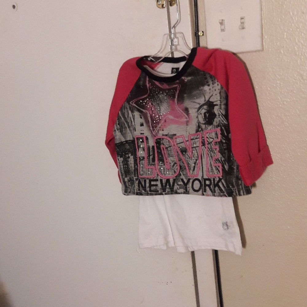 Tank with cropped long sleeve